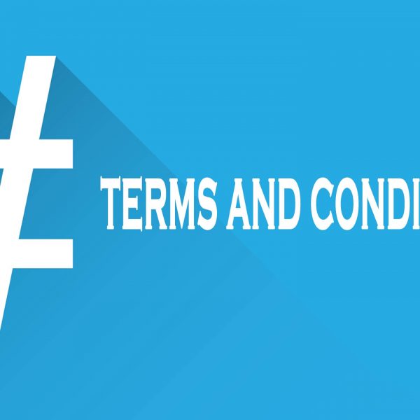 Online booking terms and conditions